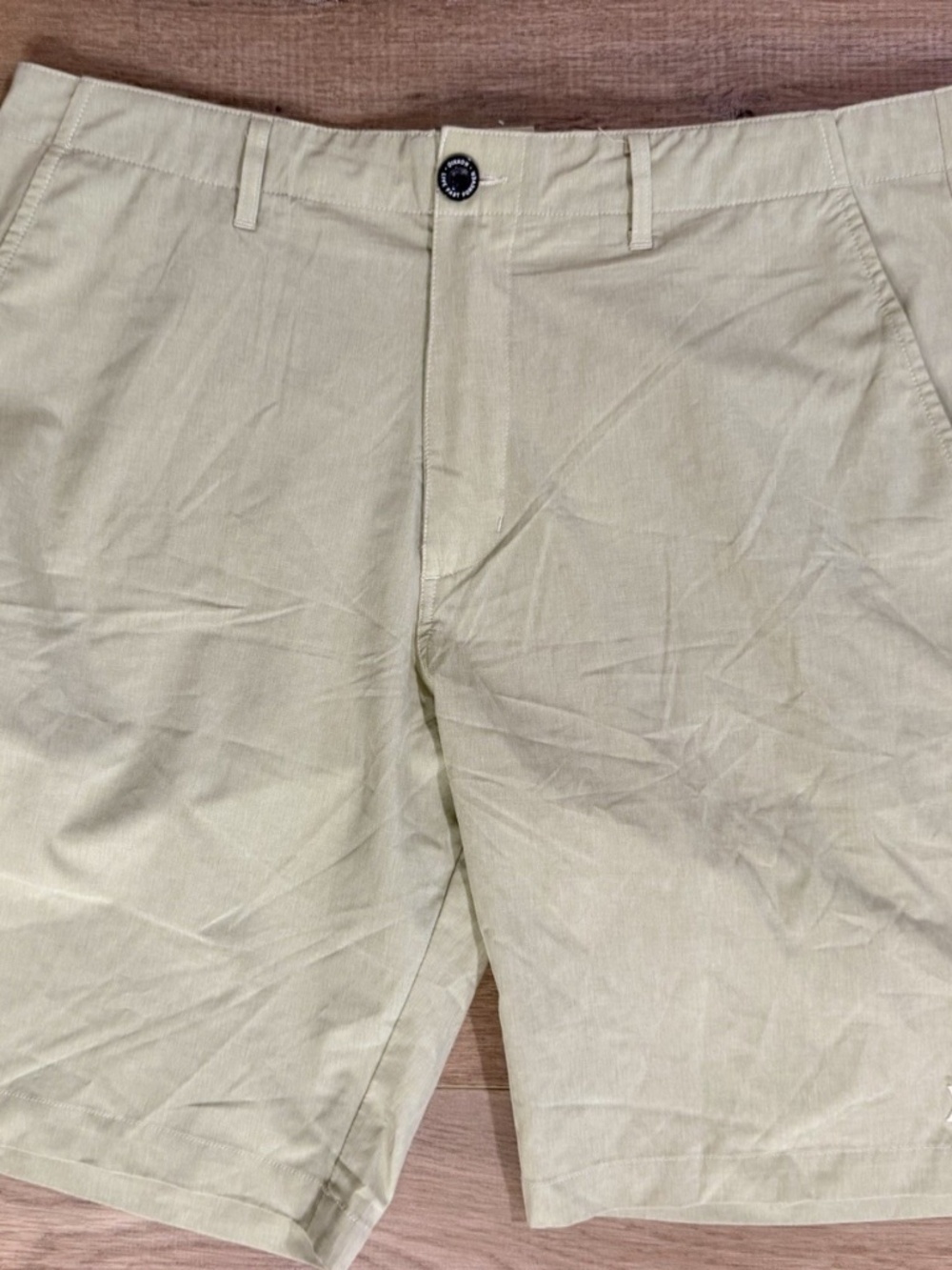Dixxon Men’s Lightweight Khaki Cargo Shorts Sz 38